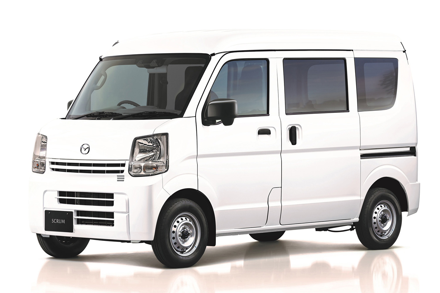 マツダが軽ワンボックス「スクラムバン／スクラムワゴン」の一部仕様を