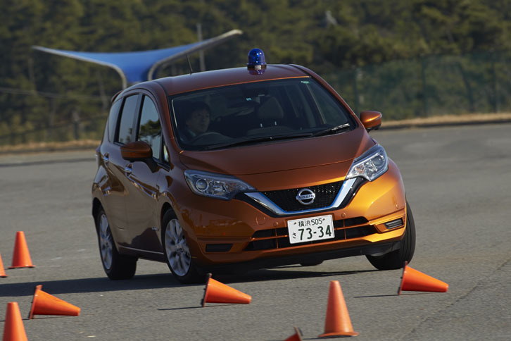 第3回 ブレーキペダルはもう不要 日産ノートe Power で ワンペダルジムカーナに挑戦 エディターから一言 Webcg