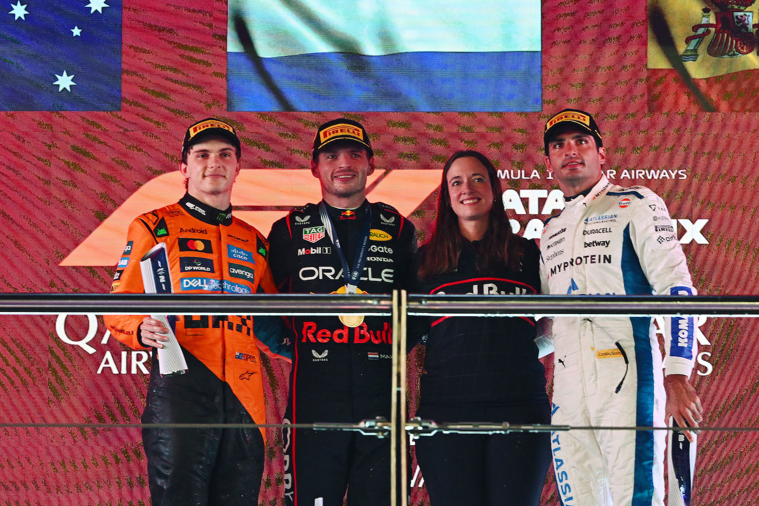 F1 2025】第23戦カタールGPでフェルスタッペン今季7勝目、マクラーレン