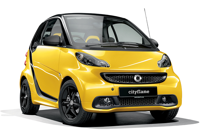 スマートにイエロー＆ブラックの限定モデル登場 【ニュース】 - webCG